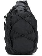 Cp Company One-shoulder Backpack - Black