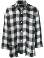 Comme Des Garçons Pre-owned Lightweight Checked Shirt - Black
