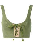 Fenty X Puma Lacing Bra - Green