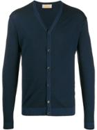 Entre Amis Knitted Cardigan - Blue