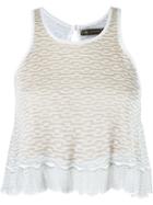 Cecilia Prado Knit Blouse, Women's, Size: Medium, Grey, Viscose