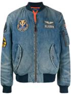 Polo Ralph Lauren Denim Bomber Jacket - Blue