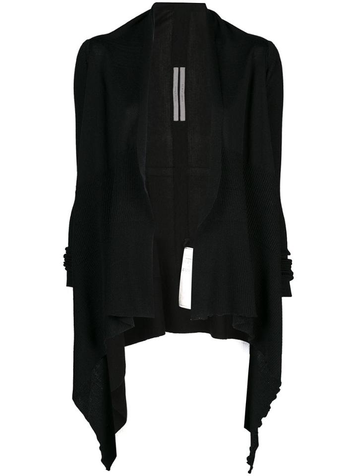 Rick Owens Fine Knit Cardigan - Black