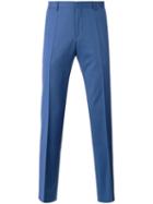 Boss Hugo Boss - Tailored Trousers - Men - Viscose/virgin Wool - 54, Blue, Viscose/virgin Wool
