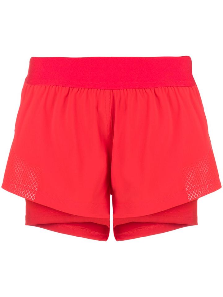 Adidas By Stella Mccartney Training Shorts - Red
