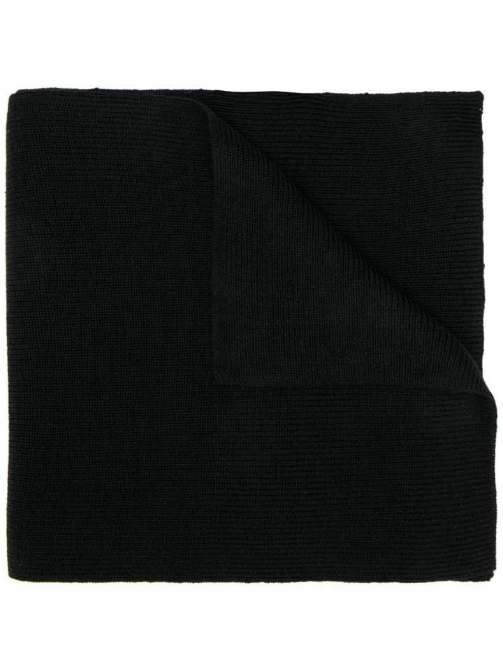 Plein Sport Logo Scarf - Black