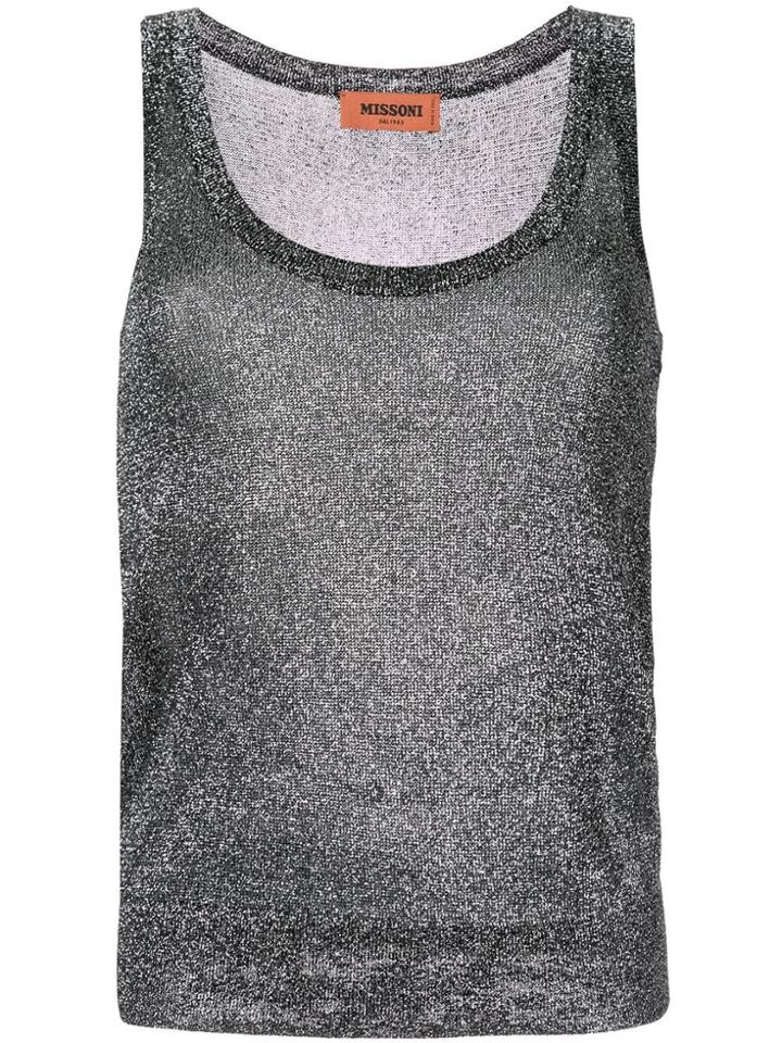 Missoni Vanise Lamé Top - Black
