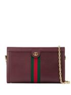 Gucci Small Ophidia Shoulder Bag - Red