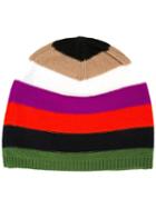 Sonia Rykiel Striped Beanie, Girl's, Size: 52 Cm