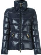 Moncler 'daphne' Padded Jacket, Women's, Size: 3, Blue, Polyamide/feather/goose Down
