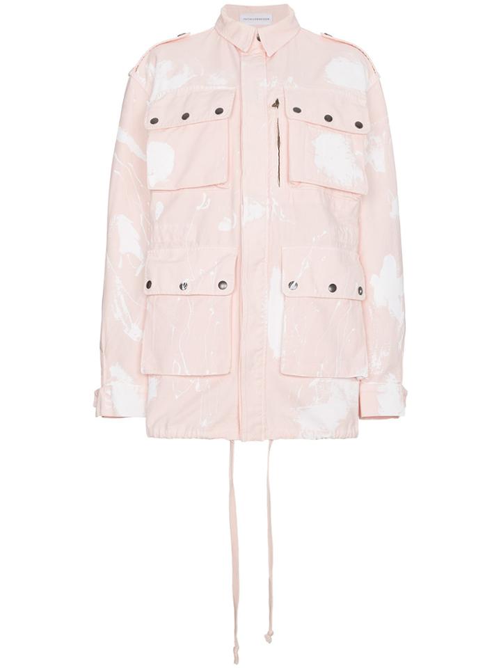 Faith Connexion Oversized Utility Jacket - Pink & Purple