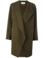 Vanessa Bruno Waterfall Coat, Women's, Size: 38, Green, Cashmere/wool