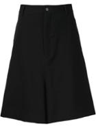 Comme Des Garçons Homme Plus Wide Leg Bermuda Shorts
