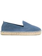 Manebi Logo Embossed Espadrilles - Blue