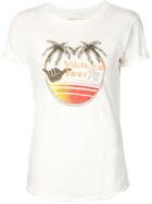 Current/elliott Palm Trees Print T-shirt