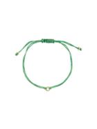 Natasha Collis Nugget Friendship Bracelet, Green