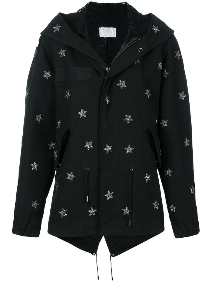 As65 Star-embellished Jacket - Black