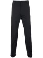 Dolce & Gabbana Tailored Trousers, Men's, Size: 50, Black, Spandex/elastane/viscose/virgin Wool