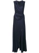 Talbot Runhof Koro7 Dress - Blue