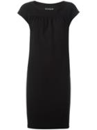 Boutique Moschino Fitted Dress, Women's, Size: 46, Black, Virgin Wool