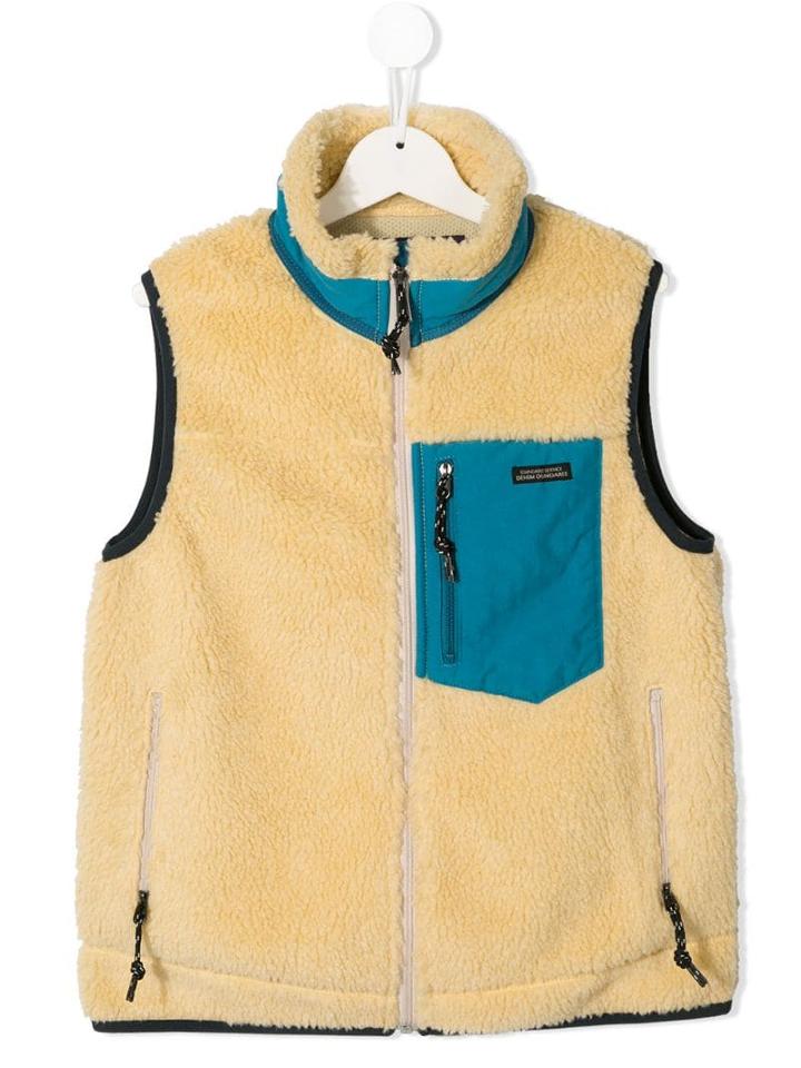 Denim Dungaree - Yellow