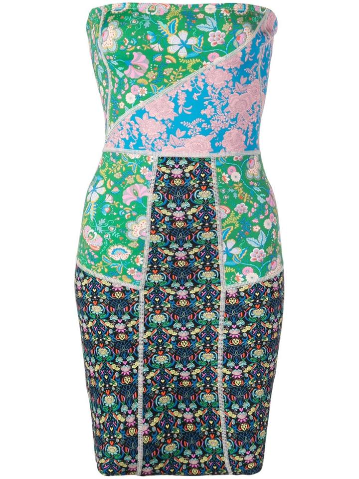 Cynthia Rowley Devon Patchwork Dress - Multicolour