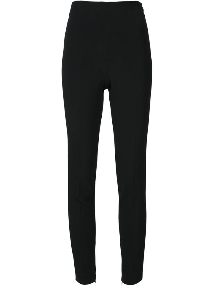 Giambattista Valli Skinny Trousers, Women's, Size: 38, Black, Spandex/elastane/acetate/viscose