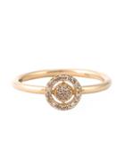 Astley Clarke Mini 'icon Aura' Diamond Ring, Women's, Size: P, Metallic