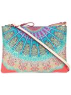 Etro Scarf Print Crossbody Bag, Women's, Cotton/calf Leather/nylon/pvc