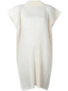 Pleats Please By Issey Miyake Ribbed Shift Dress