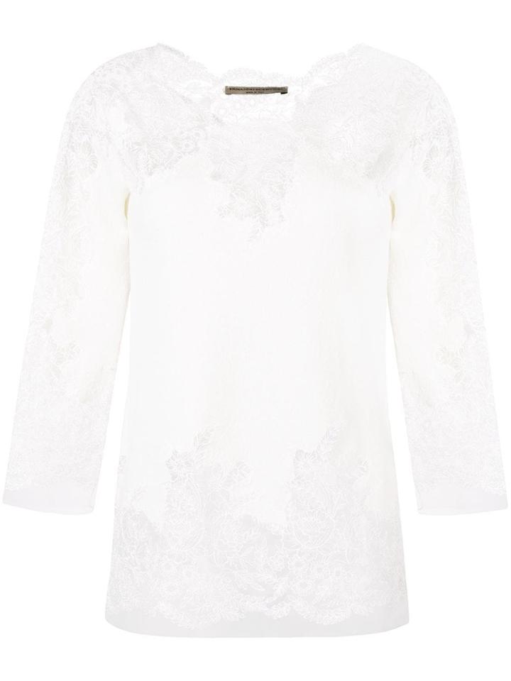 Ermanno Scervino Lace Blouse - White