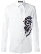 Roberto Cavalli 'pegasus' Embroidered Shirt