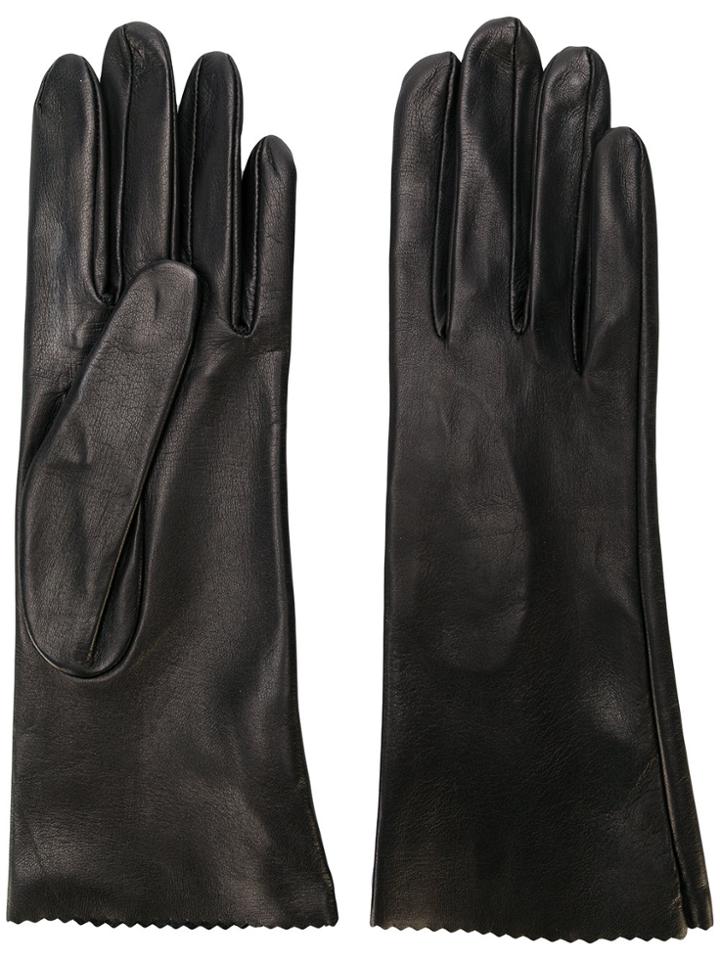 Manokhi Short Gloves - Black