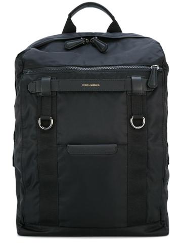 Dolce & Gabbana Mediterraneo Backpack - Black