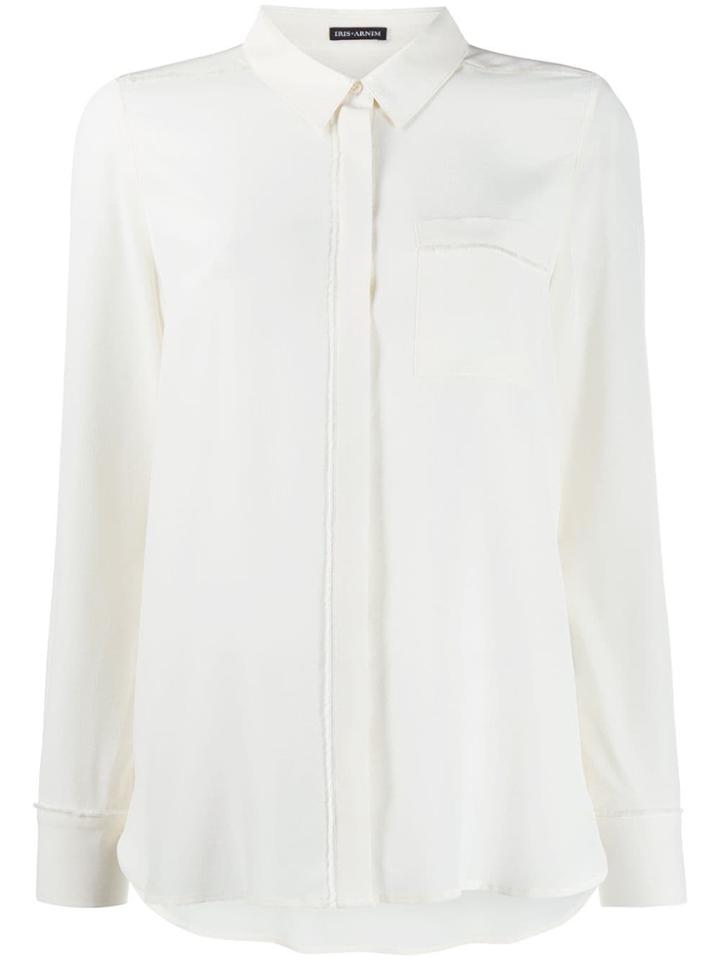 Iris Von Arnim Classic Silk Shirt - Neutrals