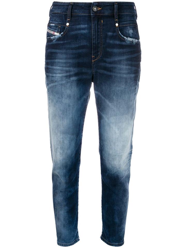 Diesel Fayza Boyfriend Jeans - Blue