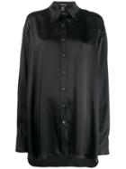 Ann Demeulemeester Oversized Shirt - Black