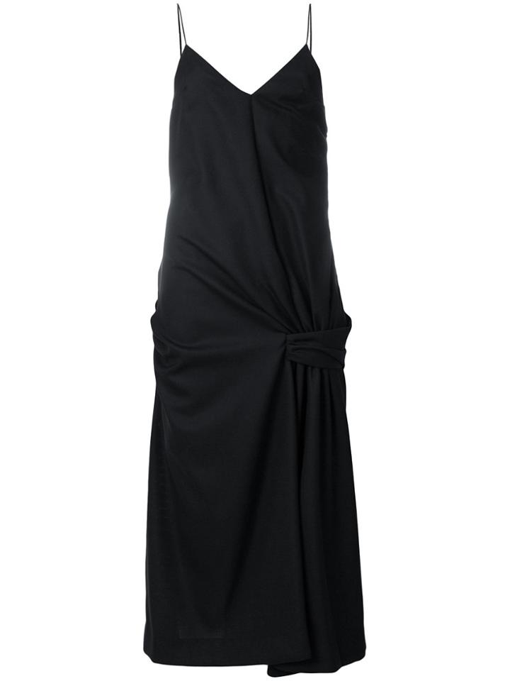 Jacquemus Flared Midi Dress - Black