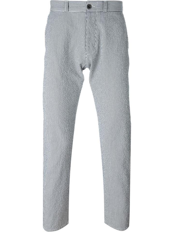 Maison Kitsuné Striped Trousers