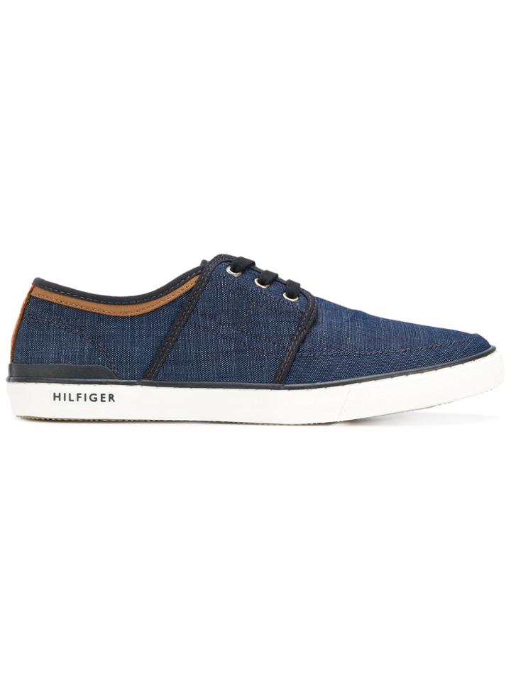 Tommy Hilfiger Classic Boat Shoes - Blue