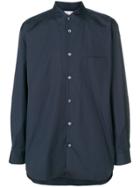 Comme Des Garçons Shirt Long-sleeve Fitted Shirt - Blue