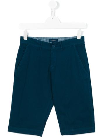 Aston Martin Kids Chino Shorts - Blue