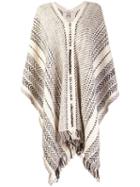 Figue 'gabriella' Poncho, Women's, White, Wool