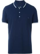 Fay Logo Polo Shirt, Men's, Size: Xxl, Blue, Spandex/elastane/cotton