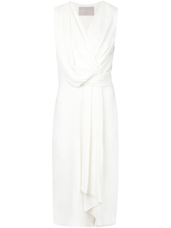Jason Wu Draped Fitted Dress