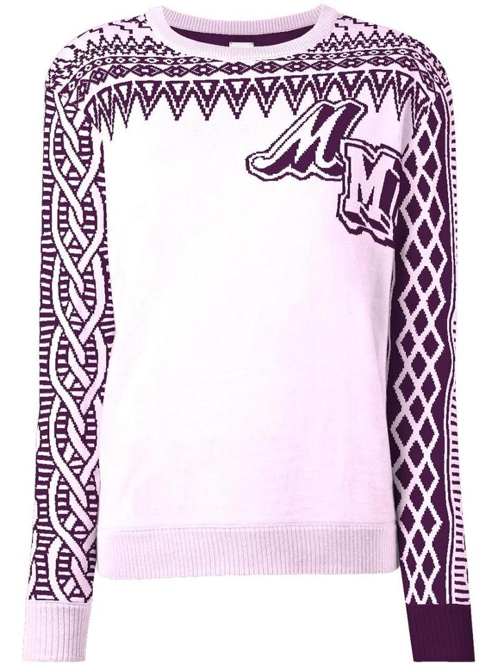 Opening Ceremony Umd X Opening Ceremony Crew Jumper, Women's, Size: Medium, Pink/purple, Merino