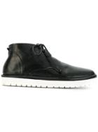 Marsèll Ridged Lace-up Boots - Black