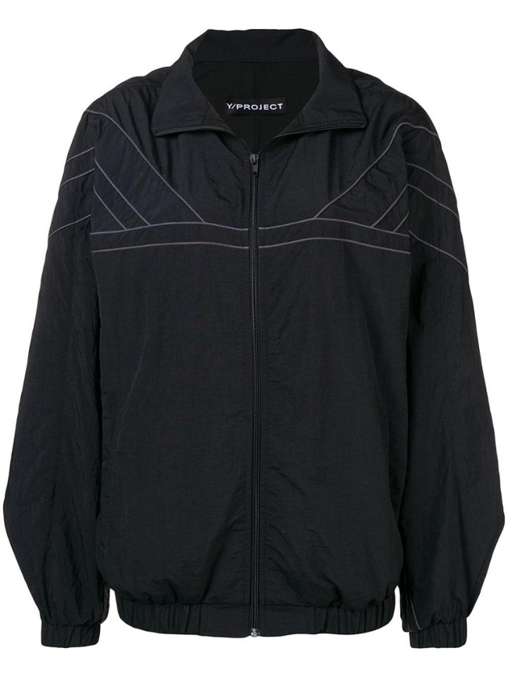 Y / Project Zipped Sports Jacket - Black