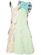 Comme Des Garçons Vintage Patchwork Dress - Yellow & Orange