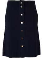 Allude Buttoned Skirt